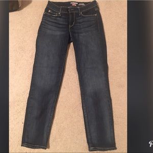Women’s Levi slim cuffed jeans
